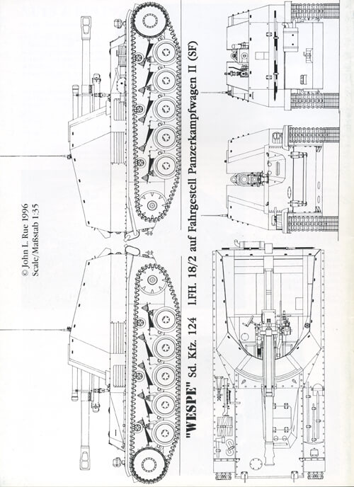Volume 02: Sd.Kfz. 124 10,5 cm Sfl. "Wespe"
