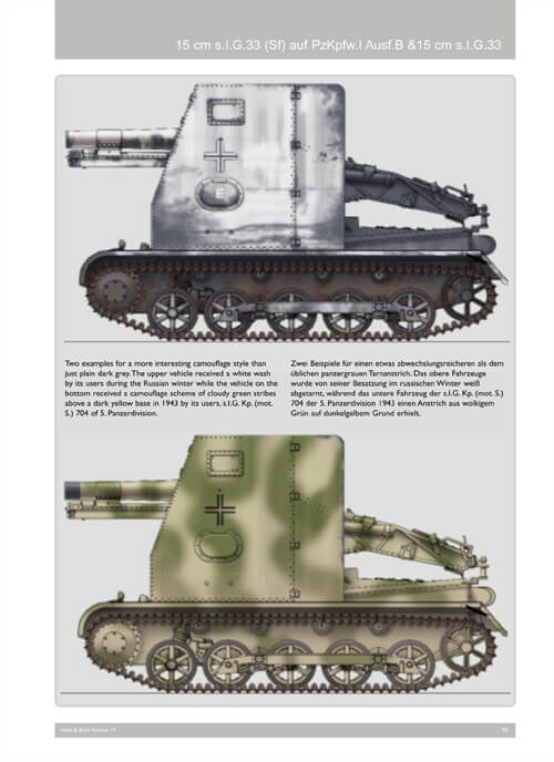 Volume 19: Sfl. Pz.I Ausf. B & 15 cm sIG 33