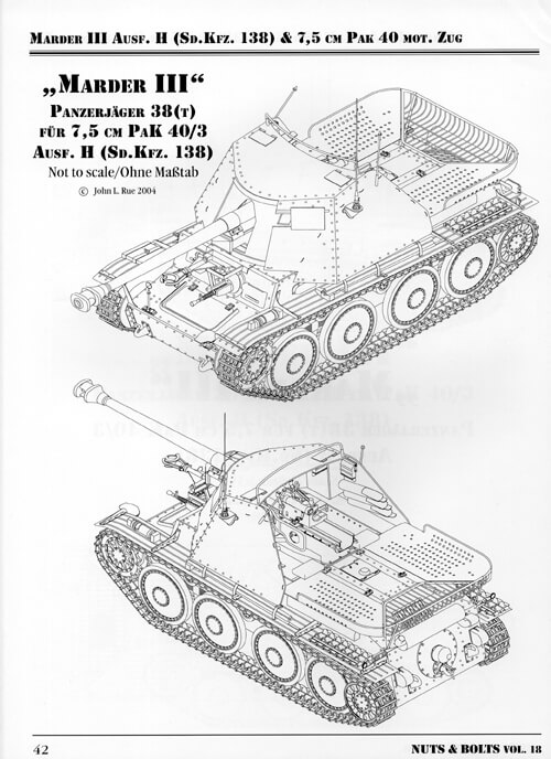 Volume 18: Pz.Jäger Marder III H & Pak 40 - Sd.Kfz. 138