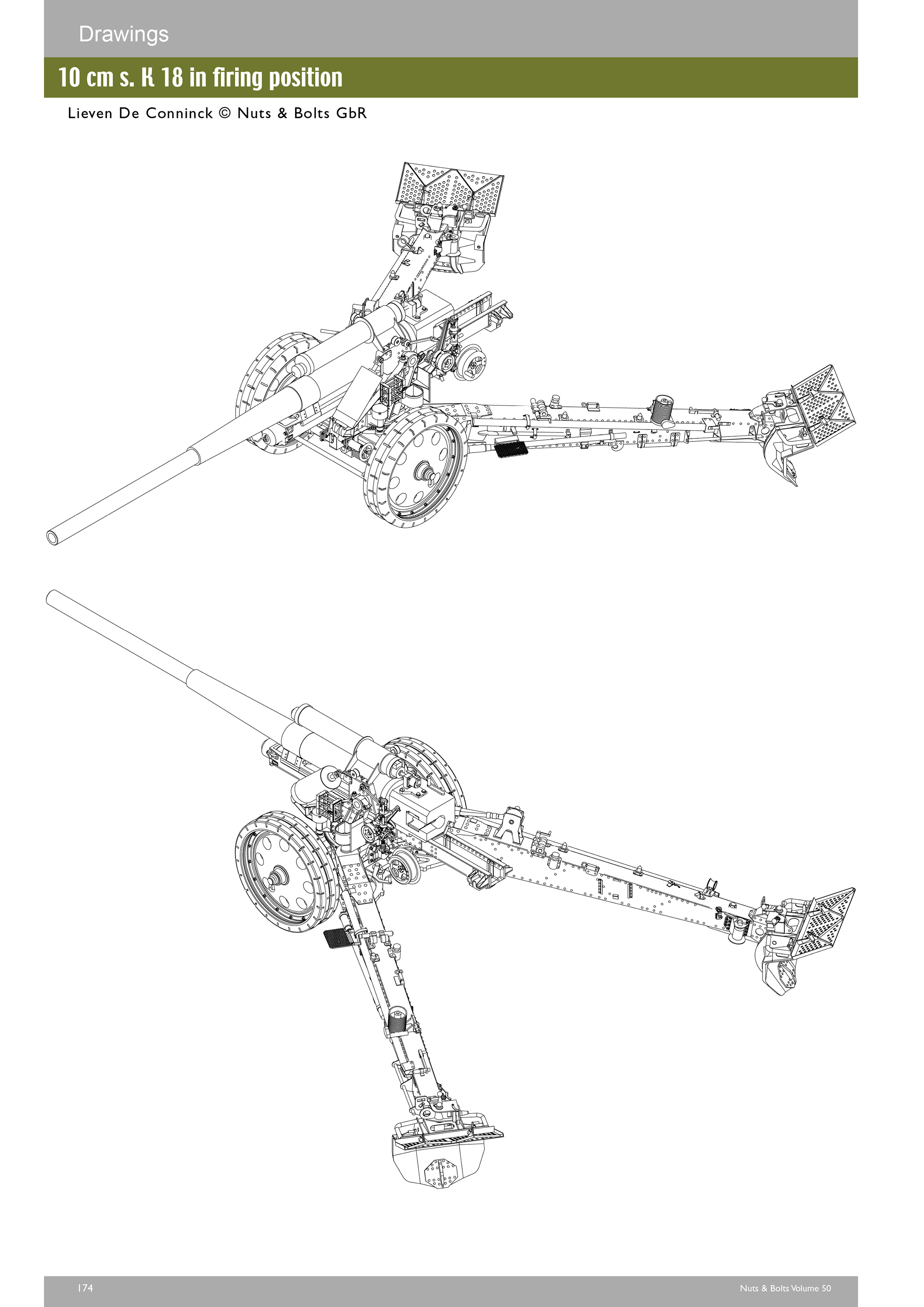 Volume 50: Sd.Kfz. 7 - 8 ton Zugkraftwagen Krauss-Maffei and variants; schwere 10 cm Kanone 18 & Sd.Ah. 115