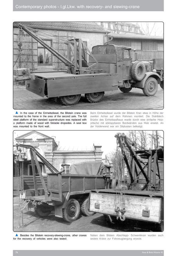 Volume 42: Einheitsdiesel – l.gl.Lkw., off. mit Einheitsfahrgestell für l.Lkw. – The standard 6x6 cross-country lorry of the Wehrmacht