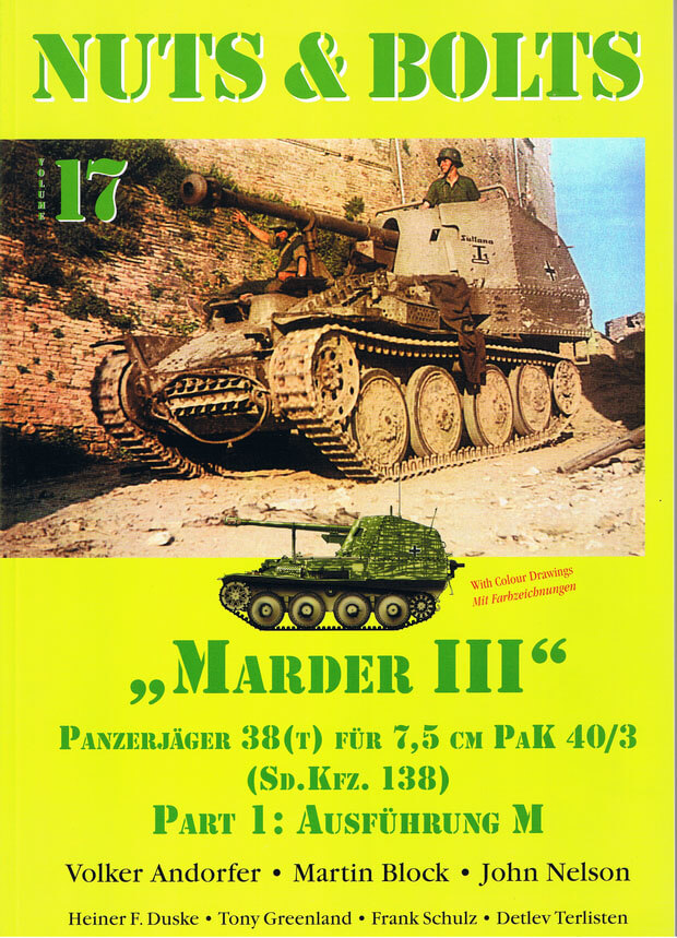 Volume 17: Pz.Jäger Marder III Ausf. M - Sd.Kfz. 138