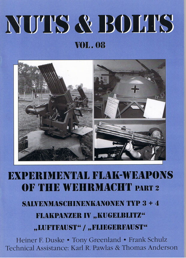 Volume 08: Experimental Flakweapons No.2 - Salvenmaschinenkanonen 3 & 4 / Kugelblitz / Fliegerfaust