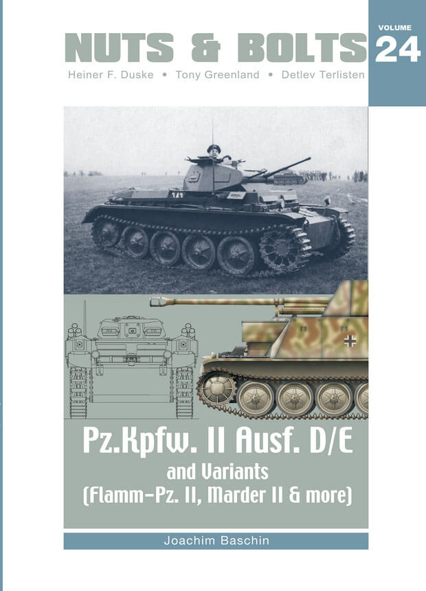 Volume 24: Pz II D/E, Marder II D, FlammPz II - Sd.Kfz. 121 & Sd.Kfz. 122 & Sd.Kfz. 131