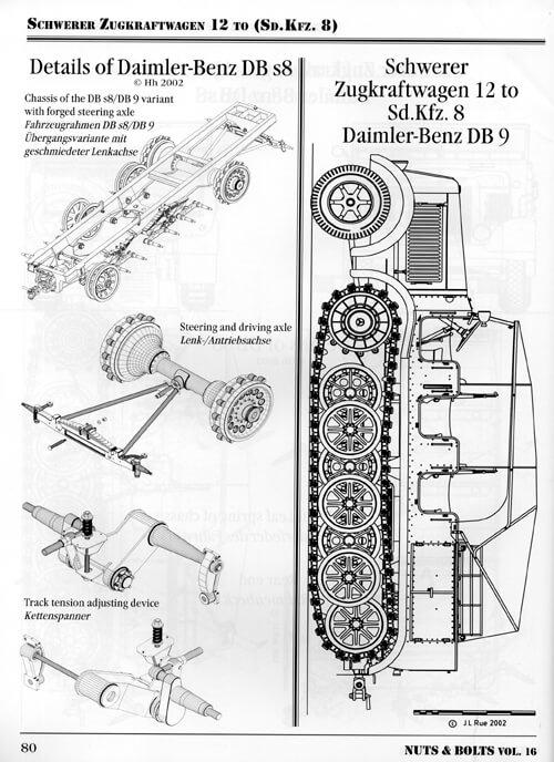 Volume 16: Sd.Kfz. 8 - 12 ton Zgkw Daimler-Benz