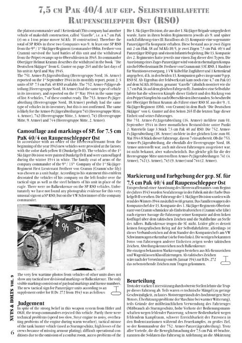 Volume 09: 7,5 cm Pz.Jäger on armoured RSO