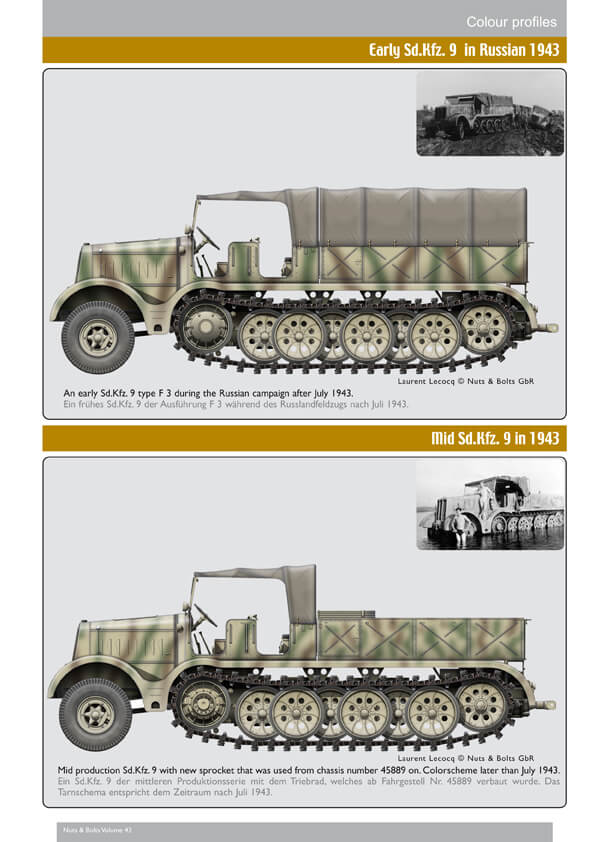 Volume 43: "Famo's Sd.Kfz. 9 18 ton Zugkraftwagen – armoured and unarmoured variants"