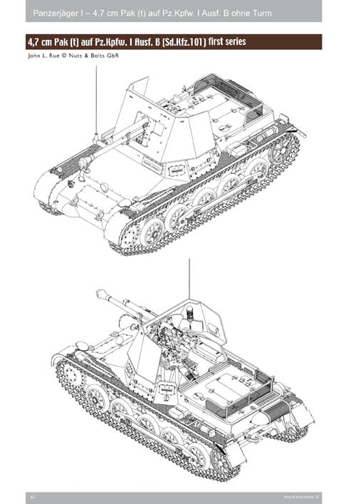 Volume 23: Pz.Jäger I Ausf. B & 4,7 cm Pak (t) - Sd.Kfz. 101