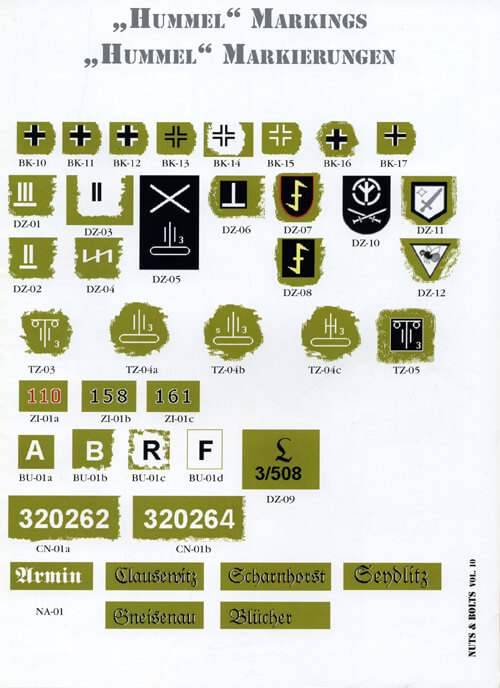 Volume 10: Sd.Kfz. 165 - 15 cm sFH "Hummel"