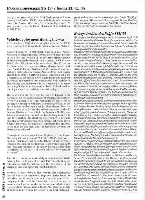 Volume 11: Panzer Pz.Kpfw. 35 (t)