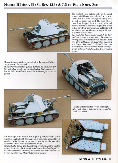 Volume 18: Pz.Jäger Marder III H & Pak 40 - Sd.Kfz. 138
