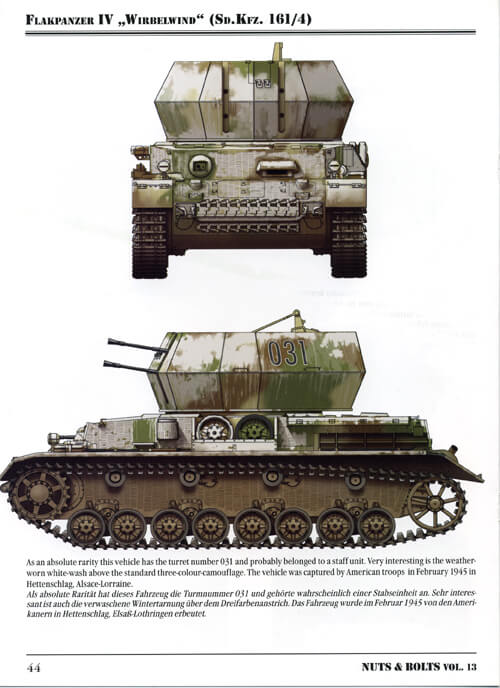 Volume 13: Wirbelwind & Ostwind - Sd.Kfz. 161/4