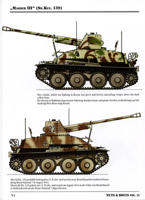 Volume 15: Pz.Jäger Marder III & 7,62 cm Pak - Sd.Kfz. 139