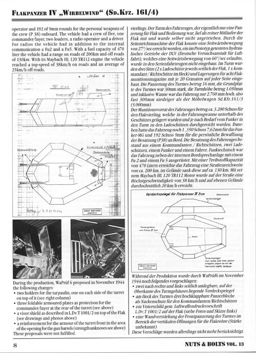 Volume 13: Wirbelwind & Ostwind - Sd.Kfz. 161/4