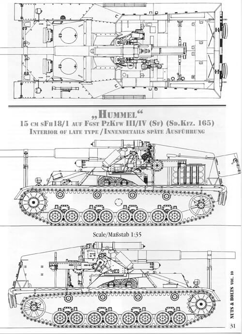 Volume 10: Sd.Kfz. 165 - 15 cm sFH "Hummel"