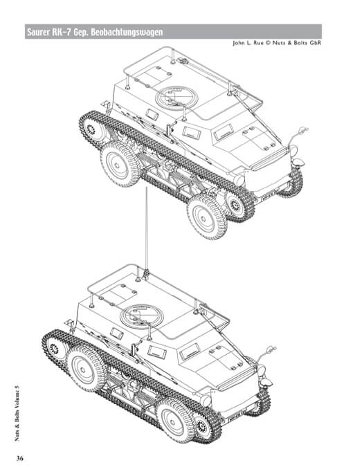 Volume 05: Revised Sd.Kfz. 254 Saurer RK-7, Wheel-cumtrack vehicle