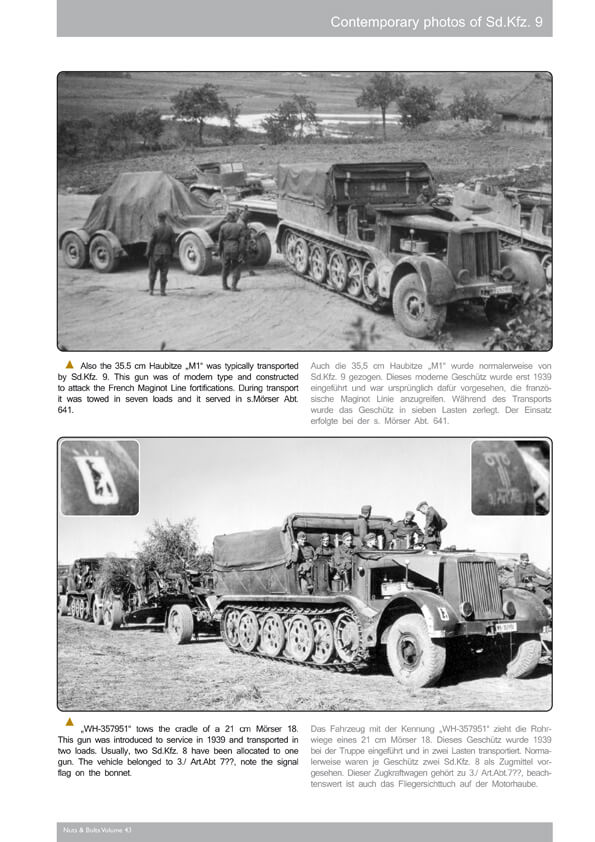 Volume 43: "Famo's Sd.Kfz. 9 18 ton Zugkraftwagen – armoured and unarmoured variants"