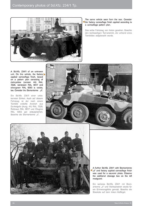 Volume 40: Büssing’s schwere Pz.Spähwagen Part 3: schw.Pz.Spähwagen (SdKfz.234) (8-Rad Tp.) and variants