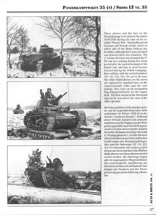 Volume 11: Panzer Pz.Kpfw. 35 (t)