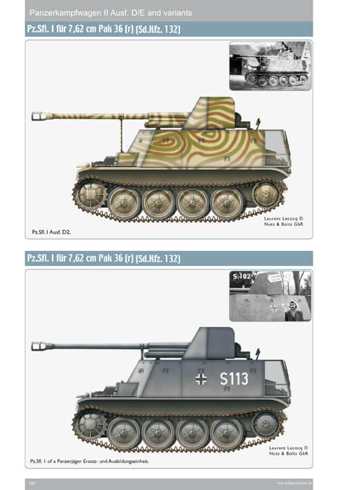 Volume 24: Pz II D/E, Marder II D, FlammPz II - Sd.Kfz. 121 & Sd.Kfz. 122 & Sd.Kfz. 131