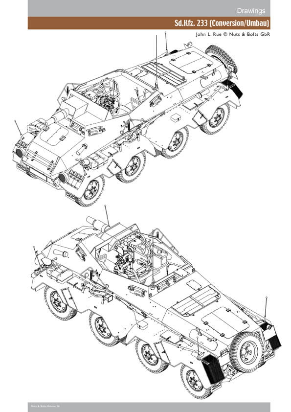 Volume 36: Büssing's schwere Pz.Spähwagen, Part 2: Sd.Kfz. 233 & 263