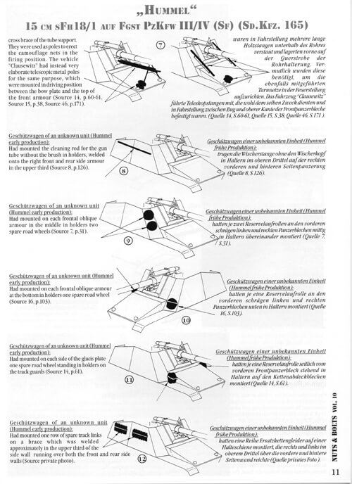 Volume 10: Sd.Kfz. 165 - 15 cm sFH "Hummel"