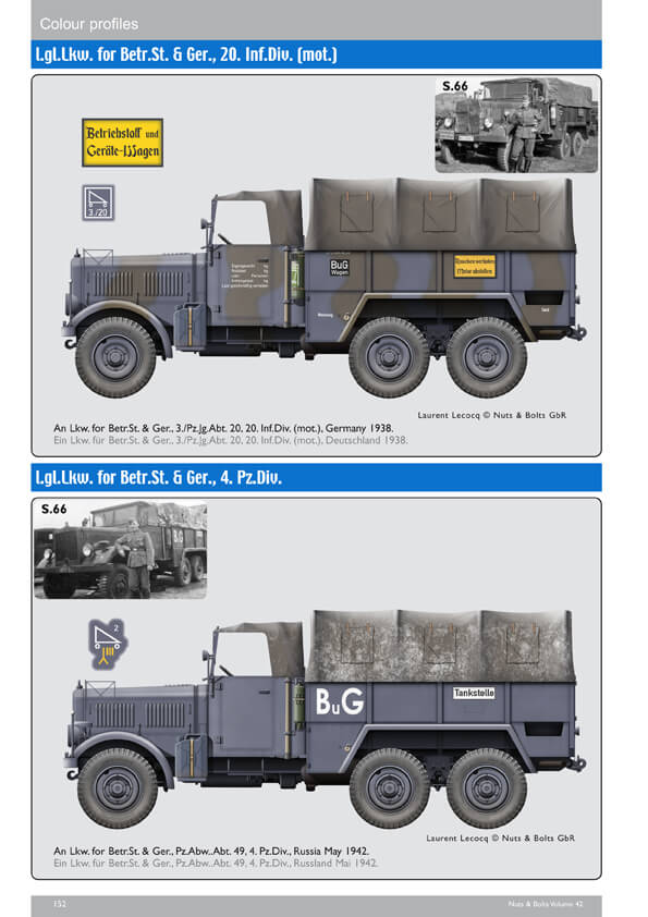 Volume 42: Einheitsdiesel – l.gl.Lkw., off. mit Einheitsfahrgestell für l.Lkw. – The standard 6x6 cross-country lorry of the Wehrmacht