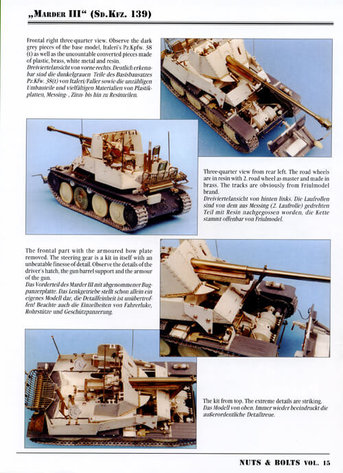 Volume 15: Pz.Jäger Marder III & 7,62 cm Pak - Sd.Kfz. 139