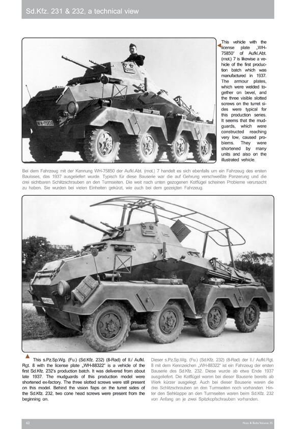 Volume 35: Büssing’s schwere Pz.Spähwagen, Part 1: Sd.Kfz. 231 & 232